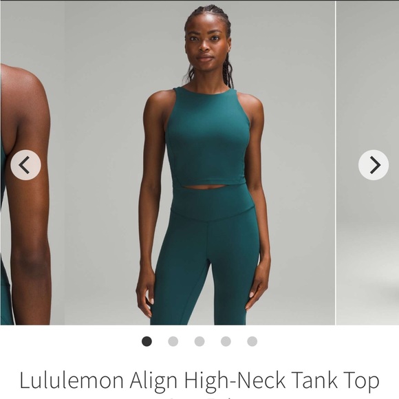 Lululemon Align Nulu high neck tank size 2 - Picture 5 of 6